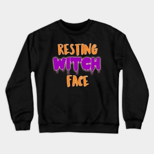 Resting Witch Face Crewneck Sweatshirt